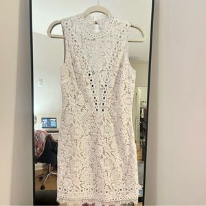 NWT Free People x Saylor Cherie Dress, Ivory, Size S